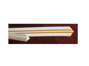 普通塑料連坑膠壓條