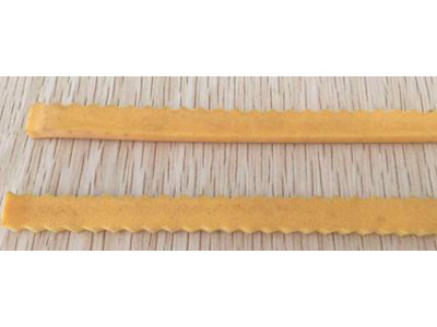 德國(guó)進(jìn)口波浪型溝姆條（黃）